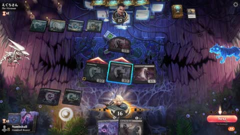 Watch MTG Arena Video Replay - Mono Black Aggro by Numbskull VS Sultai Midrange by えぐちさん - Standard Play