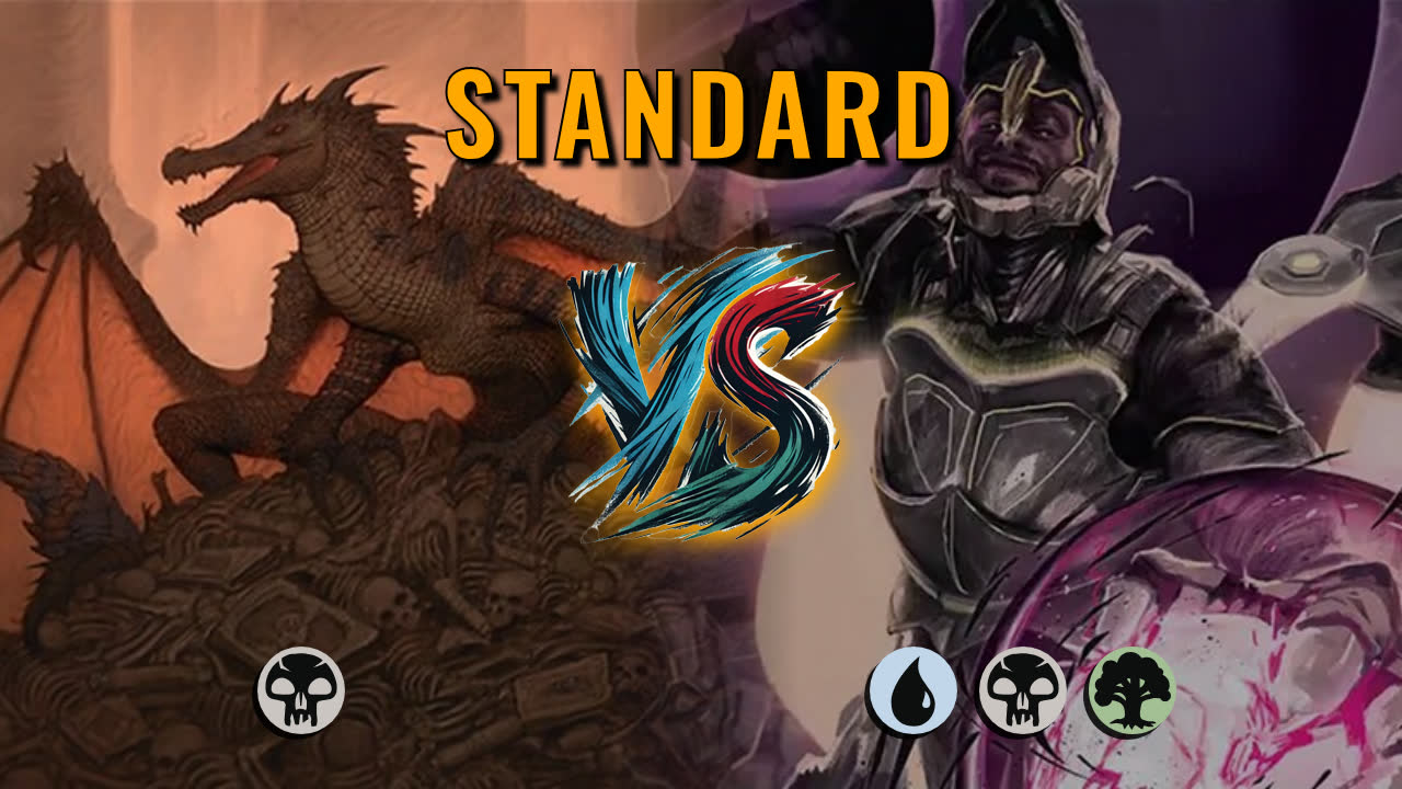 Watch MTG Arena Standard Video - Mono Black Aggro by Numbskull VS Sultai Midrange by えぐちさん - 1a4318