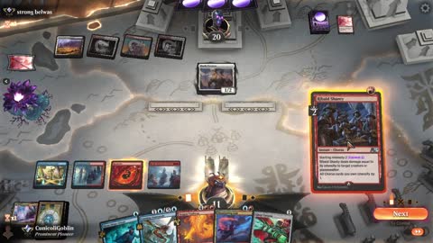 Watch MTG Arena Video Replay - Izzet Control by CunicoliGoblin VS Mardu Midrange by strong belwas - Alchemy Ranked