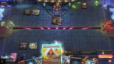 Watch MTG Arena Video Replay - Jeskai Midrange by CunicoliGoblin VS Boros Aggro by Tadrinn - Alchemy Play