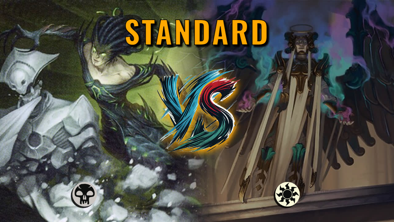 Watch MTG Arena Standard Video - Mono Black Aggro by CunicoliGoblin VS Mono White Midrange by bananapuddinggirl - bf6e2e