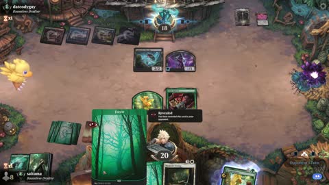 Watch MTG Arena Video Replay - Naya Midrange by saitama VS Grixis Midrange by datcodyguy - Premier Draft
