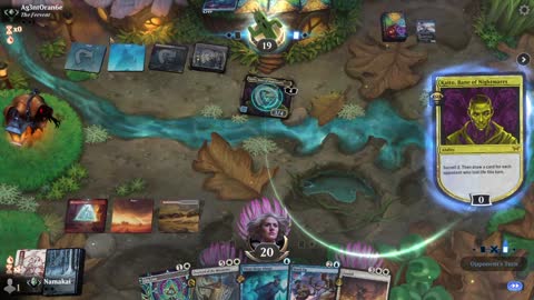 Watch MTG Arena Video Replay - Jeskai Control by Namakai VS Dimir Midrange by Ag3ntOran6e - Traditional Standard Ranked