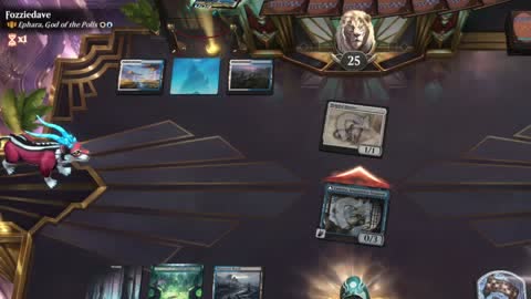 Watch MTG Arena Video Replay - Tasigur, the Golden Fang by saitama VS Ephara, God of the Polis by Fozziedave - MWM Brawl Builder