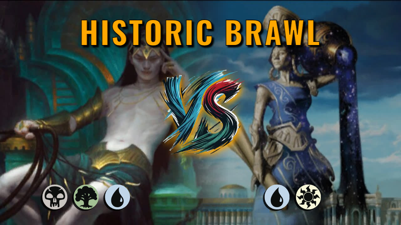 Watch MTG Arena Historic Brawl Video - Tasigur, the Golden Fang by saitama VS Ephara, God of the Polis by Fozziedave - bdddef