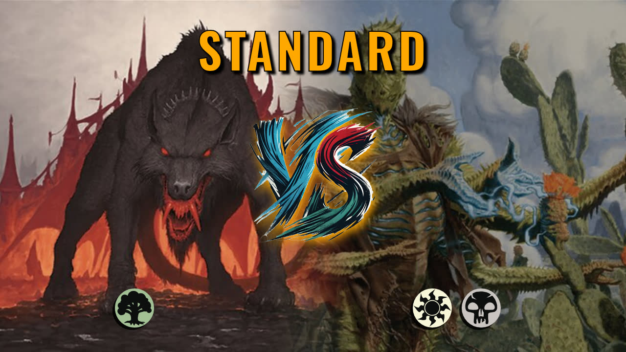 Watch MTG Arena Standard Video - Mono Green Aggro by CunicoliGoblin VS Orzhov Aggro by BadDima - 924ac2