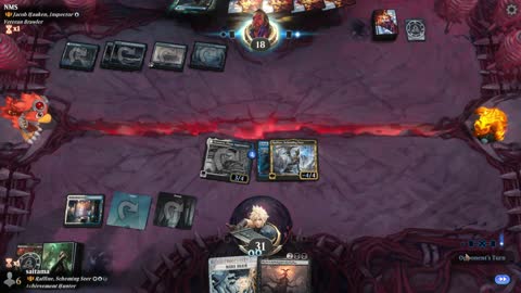 Watch MTG Arena Video Replay - Raffine, Scheming Seer by saitama VS Jacob Hauken, Inspector by NMS - Historic Brawl