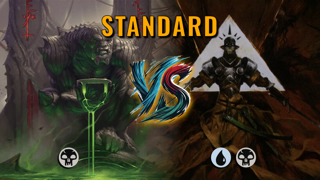 Watch MTG Arena Standard Video - Mono Black Midrange by Numbskull VS Dimir Midrange by MacKayFR - 5f5328