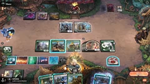 Watch MTG Arena Video Replay - 5 Color Midrange by saitama VS Orzhov Midrange by Plotzz - Premier Draft