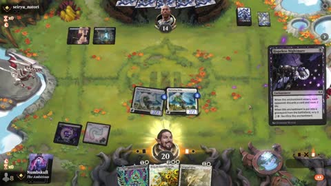 Watch MTG Arena Video Replay - Orzhov Midrange by Numbskull VS Jeskai Midrange by seiryu_natori - Standard Traditional Ranked