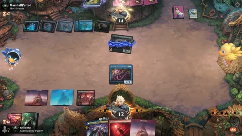 Watch MTG Arena Video Replay - Grixis Aggro by saitama VS Simic Midrange by MarshallPatrol - Premier Draft