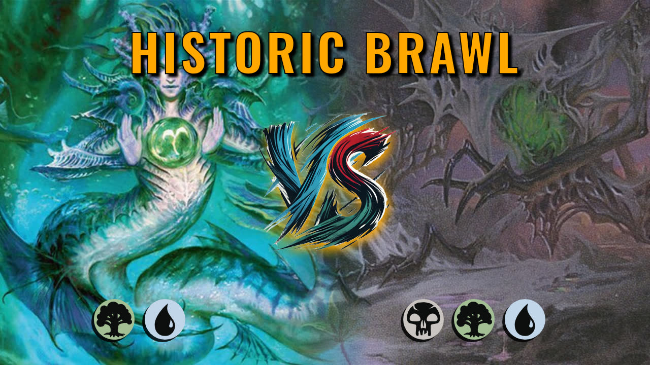 Watch MTG Arena Historic Brawl Video - Tatyova, Benthic Druid by translove228 VS Yarok, the Desecrated by TrickyLing - 33e2e9
