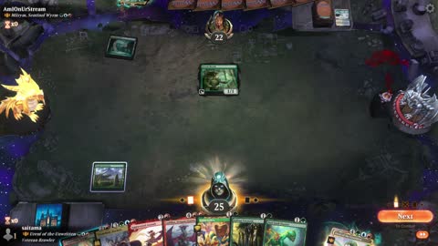 Watch MTG Arena Video Replay - Ureni of the Unwritten by saitama VS Miirym, Sentinel Wyrm by AmIOnUrStream - Historic Brawl