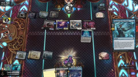 Watch MTG Arena Video Replay - Azorius Control by CunicoliGoblin VS Orzhov Aggro by Chris-Kun - Standard Play