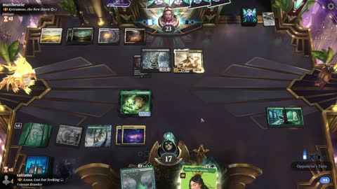 Watch MTG Arena Video Replay - Azusa, Lost but Seeking by saitama VS Ketramose, the New Dawn by mattheorie - Historic Brawl