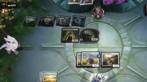 Watch MTG Arena Video Replay - Mono White Aggro by Khat VS Dimir Midrange by mcb99 - Explorer Ranked