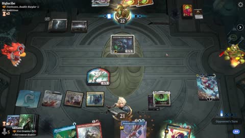 Watch MTG Arena Video Replay - Vivi Ornitier by saitama VS Tinybones, Bauble Burglar by Biglucibe - Historic Brawl