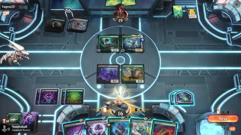 Watch MTG Arena Video Replay - 5 Color Midrange by Numbskull VS Selesnya Aggro by Yagros22 - Sealed