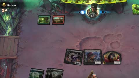 Watch MTG Arena Video Replay - Dimir Aggro by Shurrikane VS Gruul Aggro by BielMax - Standard Ranked