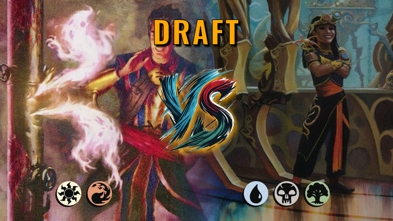 Watch MTG Arena Draft Video - Boros Aggro by DamienF16 VS Sultai Aggro by TRC816 - 5c89a6