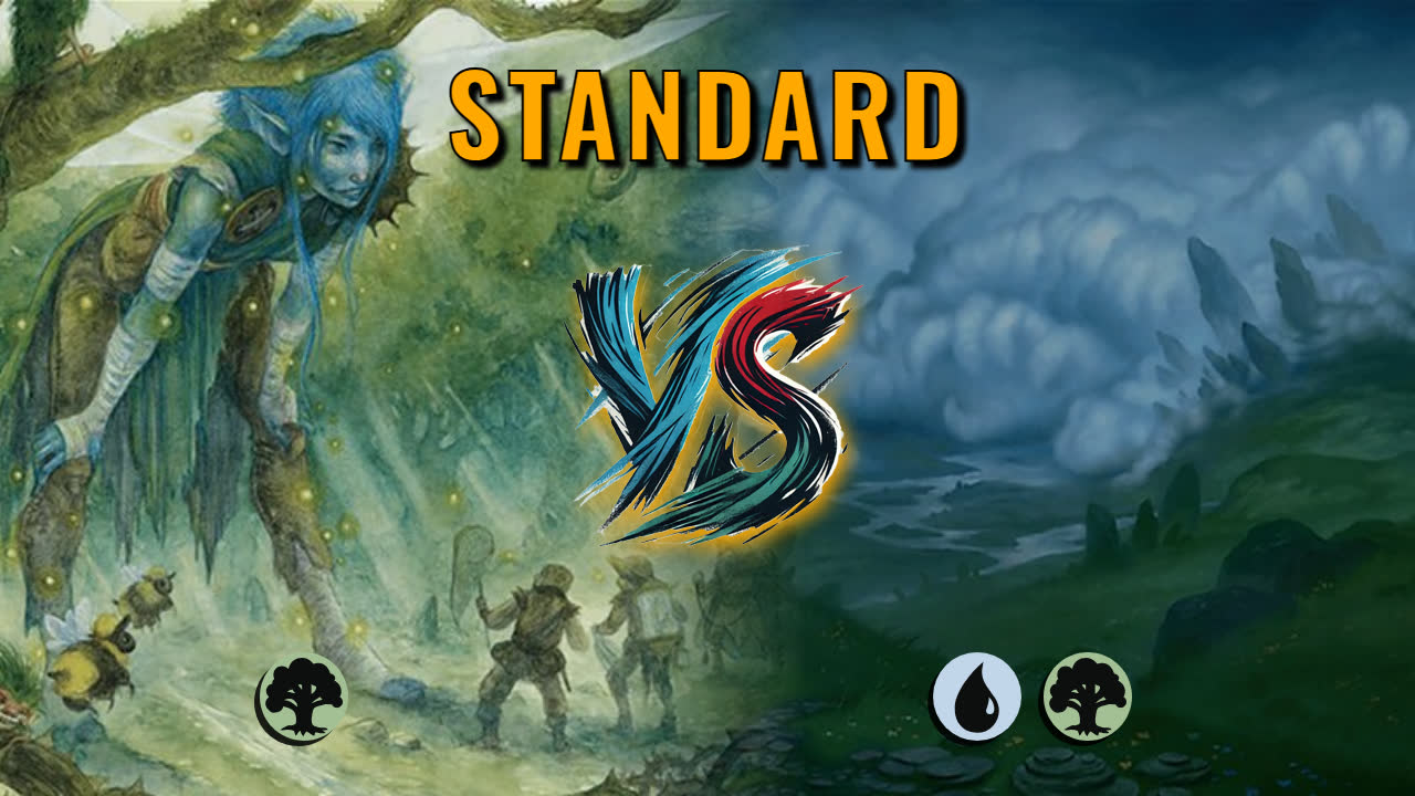 Watch MTG Arena Standard Video - Mono Green Aggro by utku VS Simic Midrange by Twoleggy - 9c0df9