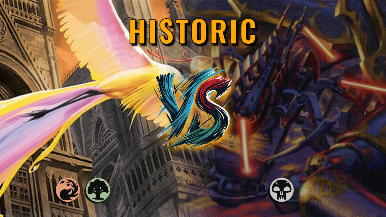 Watch MTG Arena Historic Video - Gruul Aggro by CunicoliGoblin VS Mono Black Aggro by Chazzum - b52477