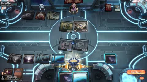 Watch MTG Arena Video Replay - Dimir Midrange by DamienF16 VS Jund Aggro by FloridaMun - Premier Draft