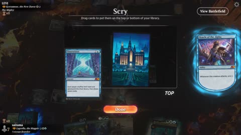 Watch MTG Arena Video Replay - Lagrella, the Magpie by saitama VS Ketramose, the New Dawn by LEVI - Historic Brawl