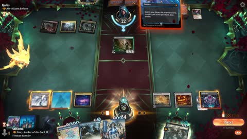 Watch MTG Arena Video Replay - Emry, Lurker of the Loch by saitama VS Niv-Mizzet Reborn by Kalas - Historic Brawl