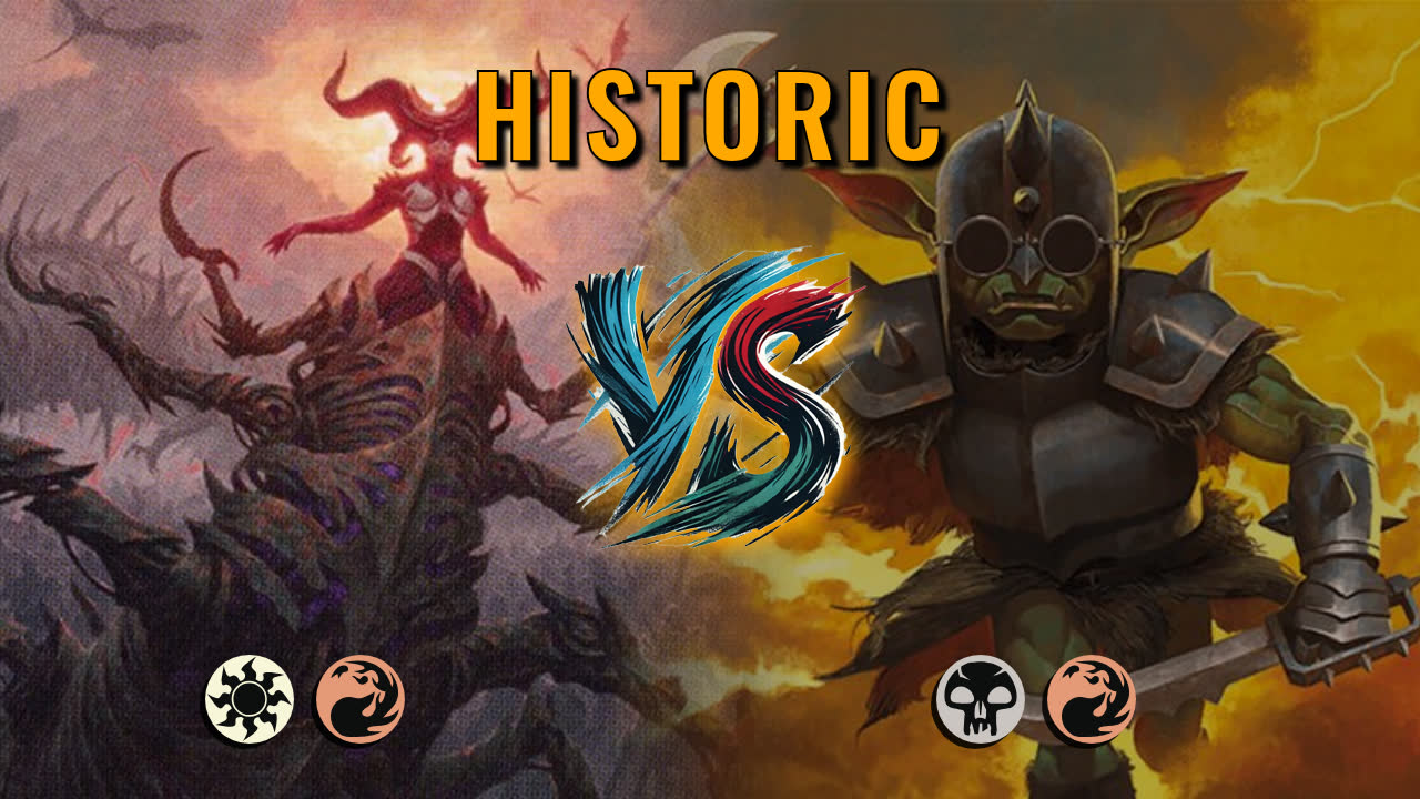 Watch MTG Arena Historic Video - Boros Aggro by MTGBudgetBrew VS Rakdos Midrange by Wolf - baebe8