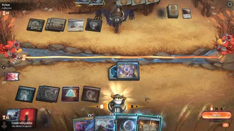Watch MTG Arena Video Replay - Izzet Midrange by CunicoliGoblin VS Orzhov Midrange by Nylon - Alchemy Play