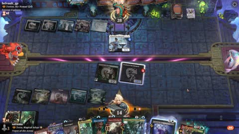 Watch MTG Arena Video Replay - Terra, Magical Adept by saitama VS Yorion, Sky Nomad by helvault_gp - Historic Brawl