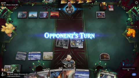 Watch MTG Arena Video Replay - Cloud, Midgar Mercenary by saitama VS Niv-Mizzet, Parun by ncs19 - Historic Brawl