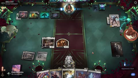 Watch MTG Arena Video Replay - Orzhov Midrange by CunicoliGoblin VS Simic Midrange by sk8er1357 - Traditional Historic Ranked