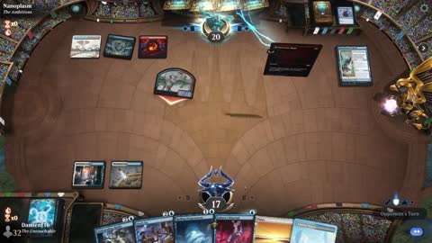 Watch MTG Arena Video Replay - Azorius Midrange by DamienF16 VS Izzet Aggro by Nanoplasm - Standard Tournament Match