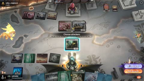 Watch MTG Arena Video Replay - WUBG Midrange by saitama VS Jeskai Midrange by talas_engineer - Premier Draft Ranked