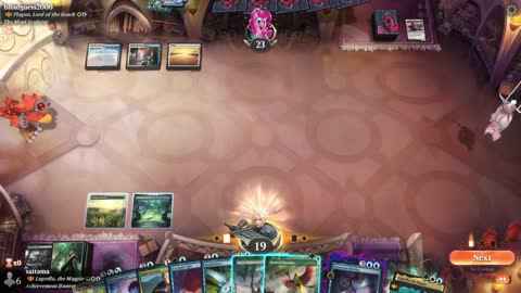 Watch MTG Arena Video Replay - Lagrella, the Magpie by saitama VS Plagon, Lord of the Beach by blindguess2000 - Historic Brawl