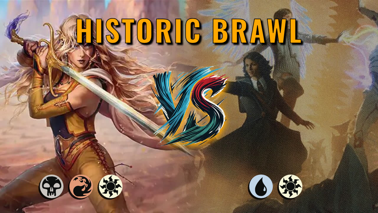 Watch MTG Arena Historic Brawl Video - Celes, Rune Knight by saitama VS Errant and Giada by quilly - 2b3a9e