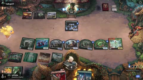 Watch MTG Arena Video Replay - Naya Aggro by saitama VS Mardu Midrange by Valleg619 - Premier Draft