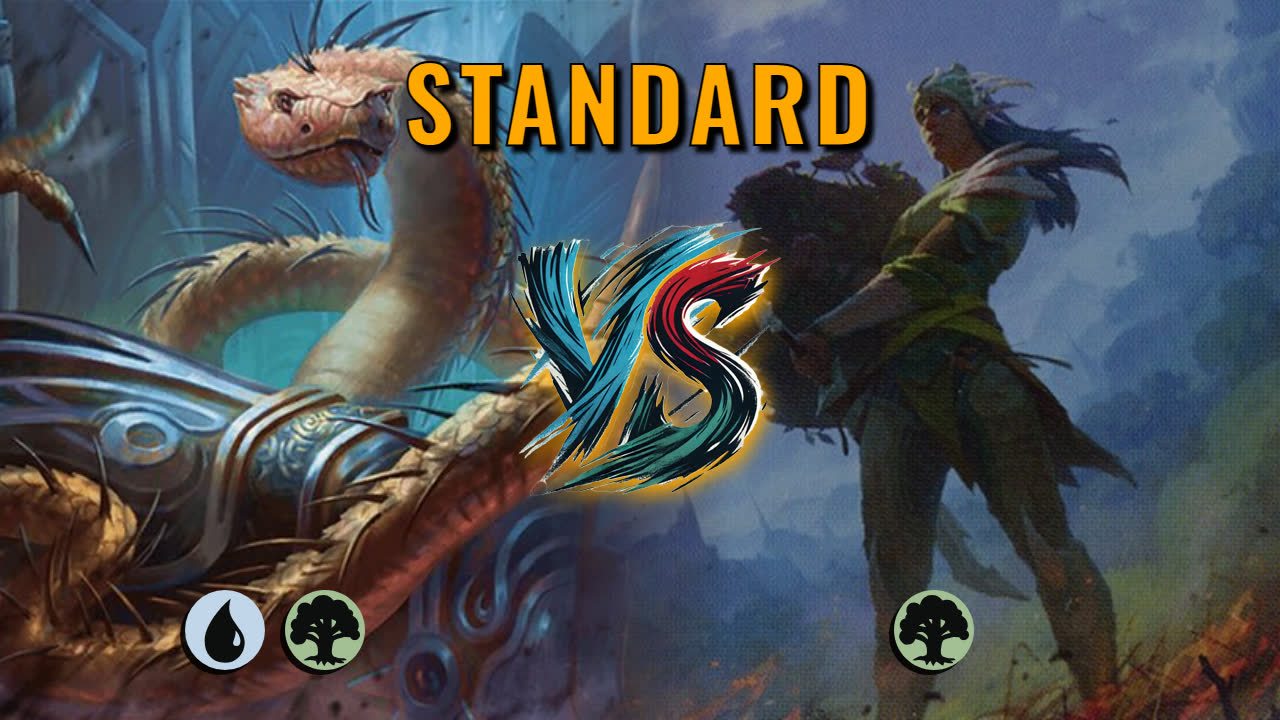 Watch MTG Arena Standard Video - Simic Midrange by utku VS Mono Green Midrange by legion - 75f5eb