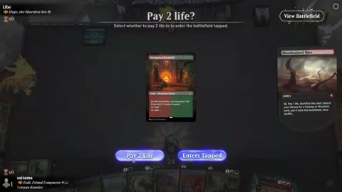 Watch MTG Arena Video Replay - Etali, Primal Conqueror // Etali, Primal Sickness by saitama VS Eluge, the Shoreless Sea by Libe - Historic Brawl