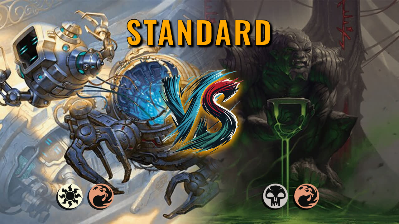 Watch MTG Arena Standard Video - Boros Aggro by CunicoliGoblin VS Rakdos Midrange by SATORU KANEKO - f19573