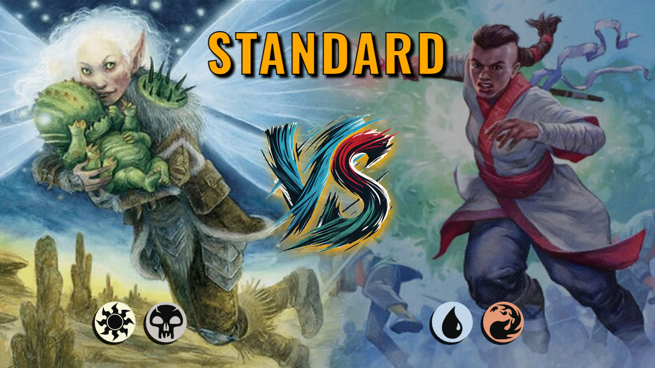 Watch MTG Arena Standard Video - Orzhov Midrange by Numbskull VS Izzet Aggro by Voldermort05 - b64475