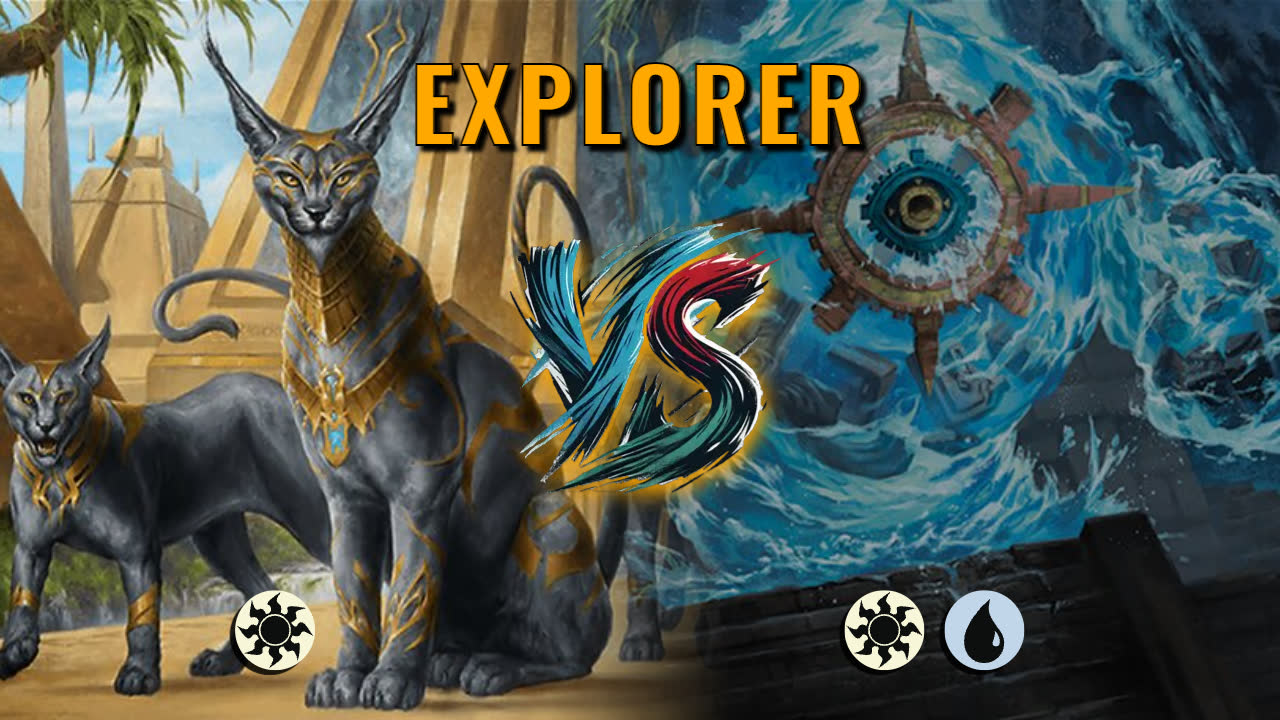 Watch MTG Arena Pioneer Video - Mono White Aggro by Khat VS Azorius Midrange by JeffMillennium - 3fa2d5