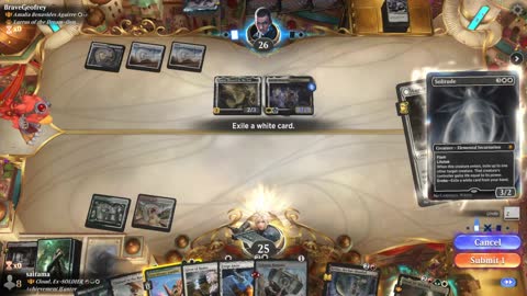 Watch MTG Arena Video Replay - Cloud, Ex-SOLDIER by saitama VS Amalia Benavides Aguirre by BraveGeofrey - Historic Brawl