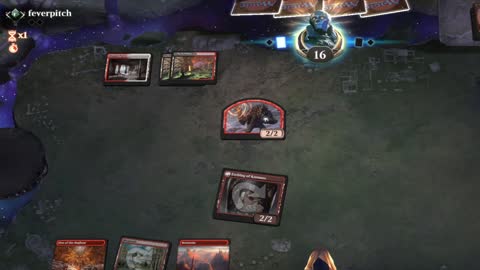 Watch MTG Arena Video Replay - Mono Red Aggro by MTGADailyChallengeOfficial VS Mardu Midrange by feverpitch - Explorer Traditional Ranked