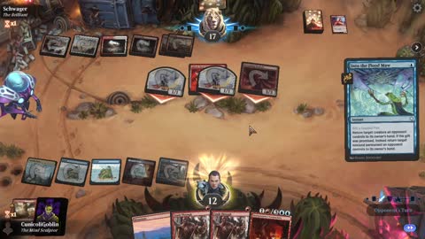 Watch MTG Arena Video Replay - Izzet Control by CunicoliGoblin VS Boros Midrange by Schwager - Alchemy Play