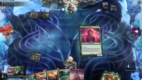 Watch MTG Arena Video Replay - Cloud, Ex-SOLDIER by saitama VS The Gitrog Monster by Thundershot899 - Historic Brawl