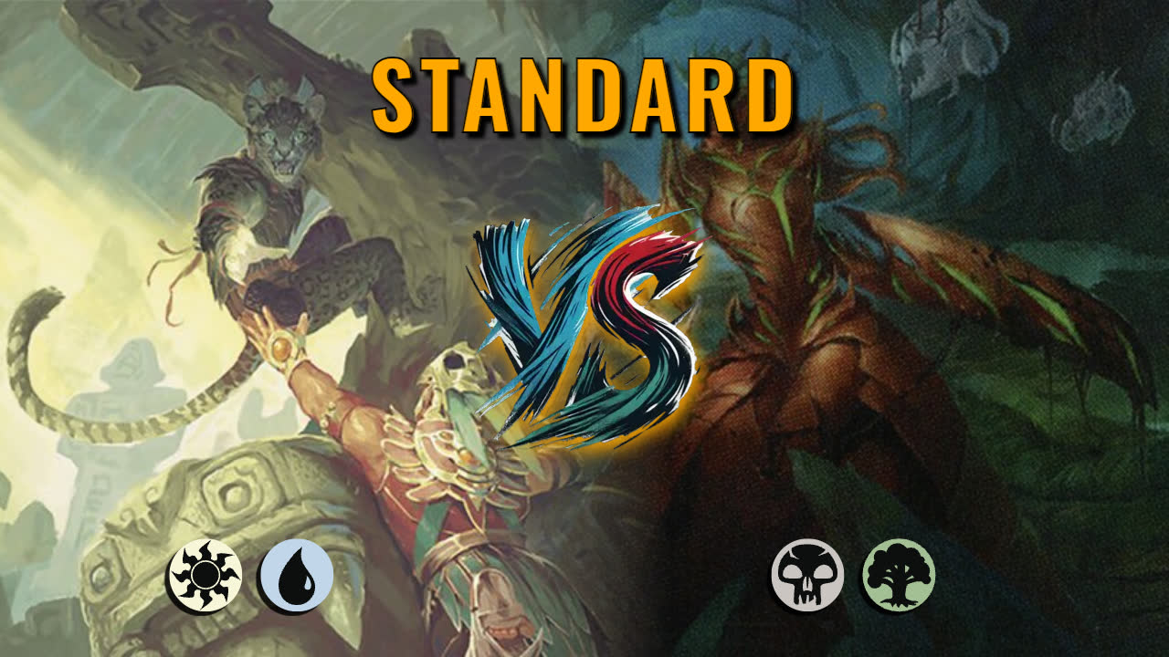 Watch MTG Arena Standard Video - Azorius Midrange by HamHocks42 VS Golgari Aggro by bigroota - 0c86ac
