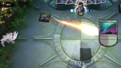 Watch MTG Arena Video Replay - Mono White Aggro by Khat VS Golgari Midrange by nico - Explorer Ranked
